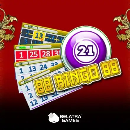 88 Bingo 88 casino game by Belatra Games – featured logo at Bizzo Casino