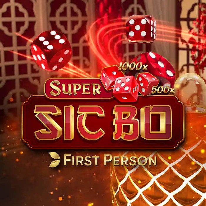Super Sic Bo slot visual from Evolution available on bizzocasino-gr.com.gr