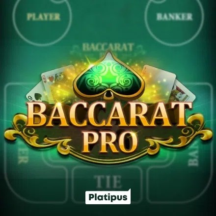 Baccarat PRO logo by Platipus Bizzo Casino