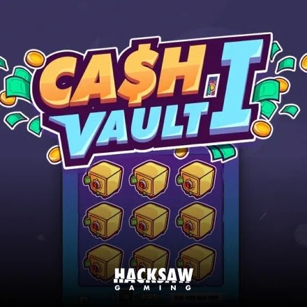 Cash Vault I logo by Hacksaw Gaming at Bizzo Casino