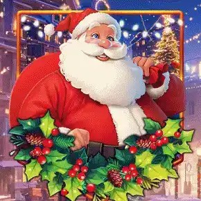 Crash Games logo of Christmas Wheel from KA Gaming at Bizzo Casino
