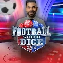 Football Studio Dice game by Evolution – logo hosted on Bizzo Casino