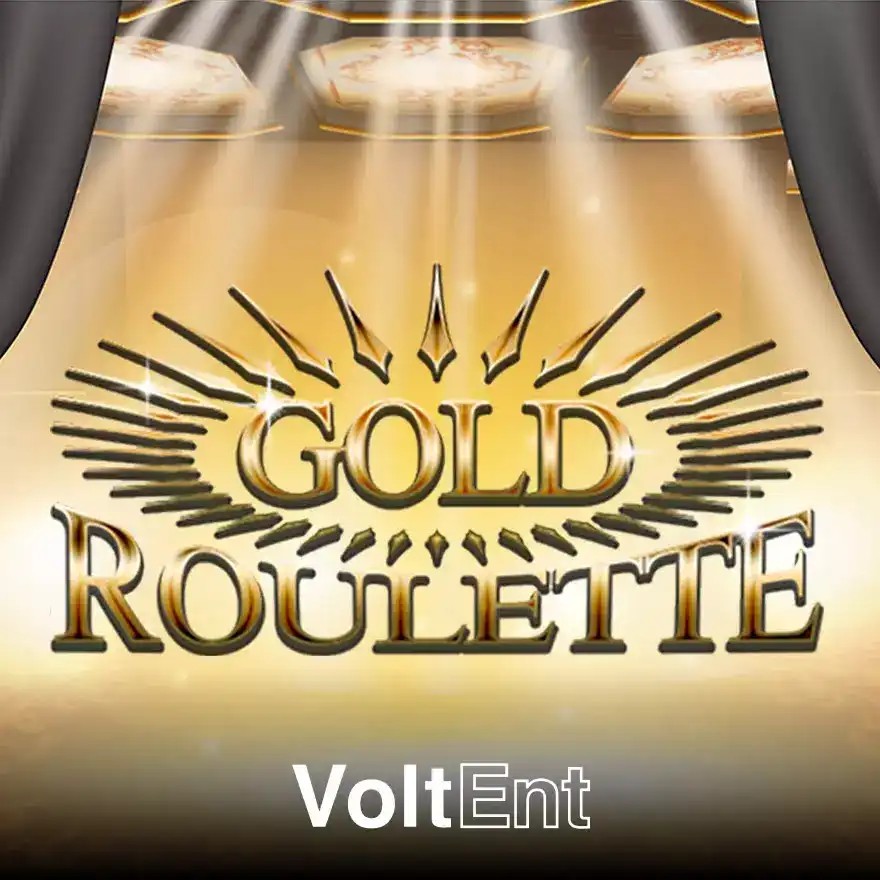 Gold Roulette slot icon by VoltEnt, available at Bizzo Casino