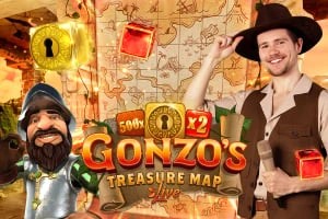Gonzo's Treasure Map – slot by Evolution, featured at bizzocasino-gr.com.gr