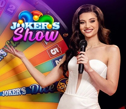 Enjoy Joker’s Show by Skywind Group – logo hosted on bizzocasino-gr.com.gr