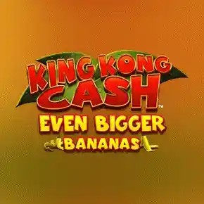 King Kong Cash Even Bigger Bananas Megaways logo by Blueprint Gaming at Bizzo Casino