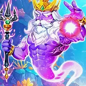 Poseidon's Secret 2 logo – Crash Games by KA Gaming at Bizzo Casino