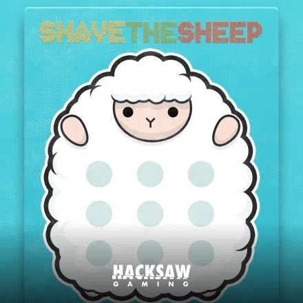 Shave the Sheep slot icon by Hacksaw Gaming, available at Bizzo Casino