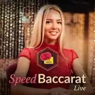 Speed Baccarat A by Evolution, showcased at bizzocasino-gr.com.gr – game logo
