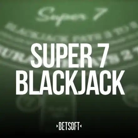 Super 7 Blackjack game by Betsoft Gaming – logo hosted on Bizzo Casino