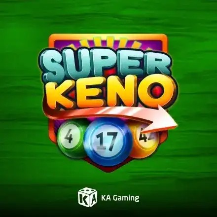 Super Keno logo by KA Gaming at Bizzo Casino