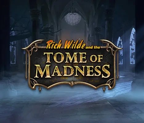 Tome of Madness logo by Play'n GO Bizzo Casino